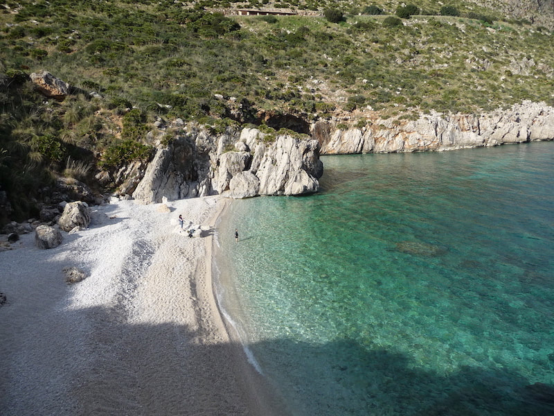 Cove in the Zingaro Nature Reserve near San Vito lo Capo