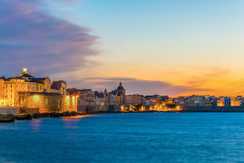 Trapani, end of the Buseto Palizzolo – Trapani stage