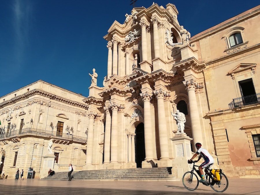Syracuse Cathedral in Ortigia, Sicily
